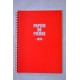 Cahier collection 1973 ROUGE