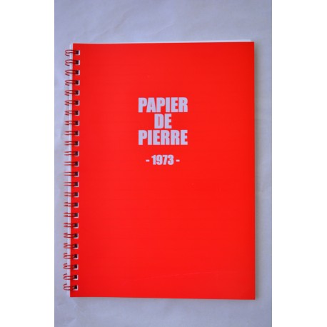 Cahier collection 1973 ROUGE